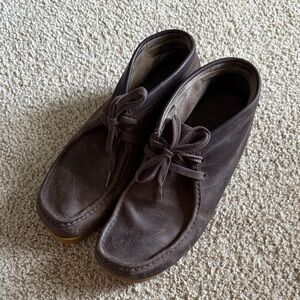 Clark Wallaby Men’s shoes dark brown Size 11